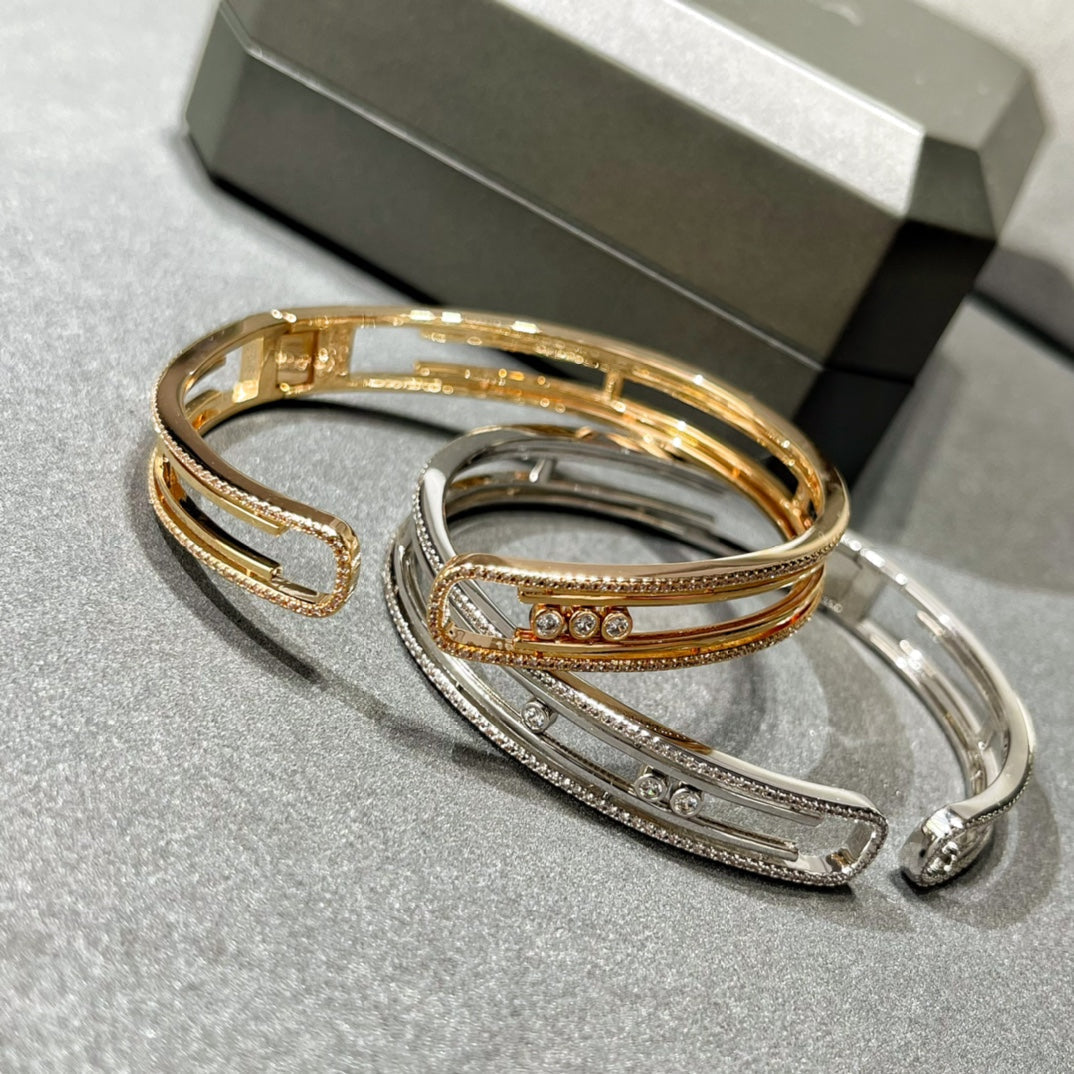 [Amore]MOVE 10TH PAVED DIAMOND BRACELET