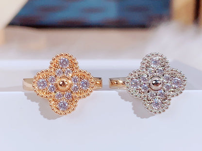 [Amore]CLOVER DIAMOND RING
