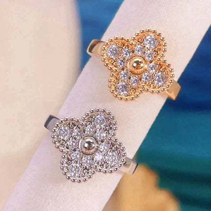 [Amore]CLOVER DIAMOND RING