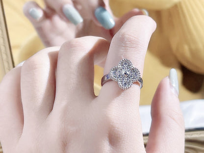 [Amore]CLOVER DIAMOND RING