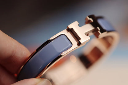 [Amore]H BRACELET 12MM BLUE GRAY