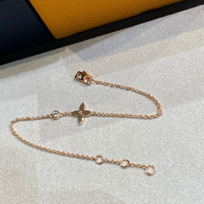 [Amore]STAR DIAMOND PINK GOLD BRACELET