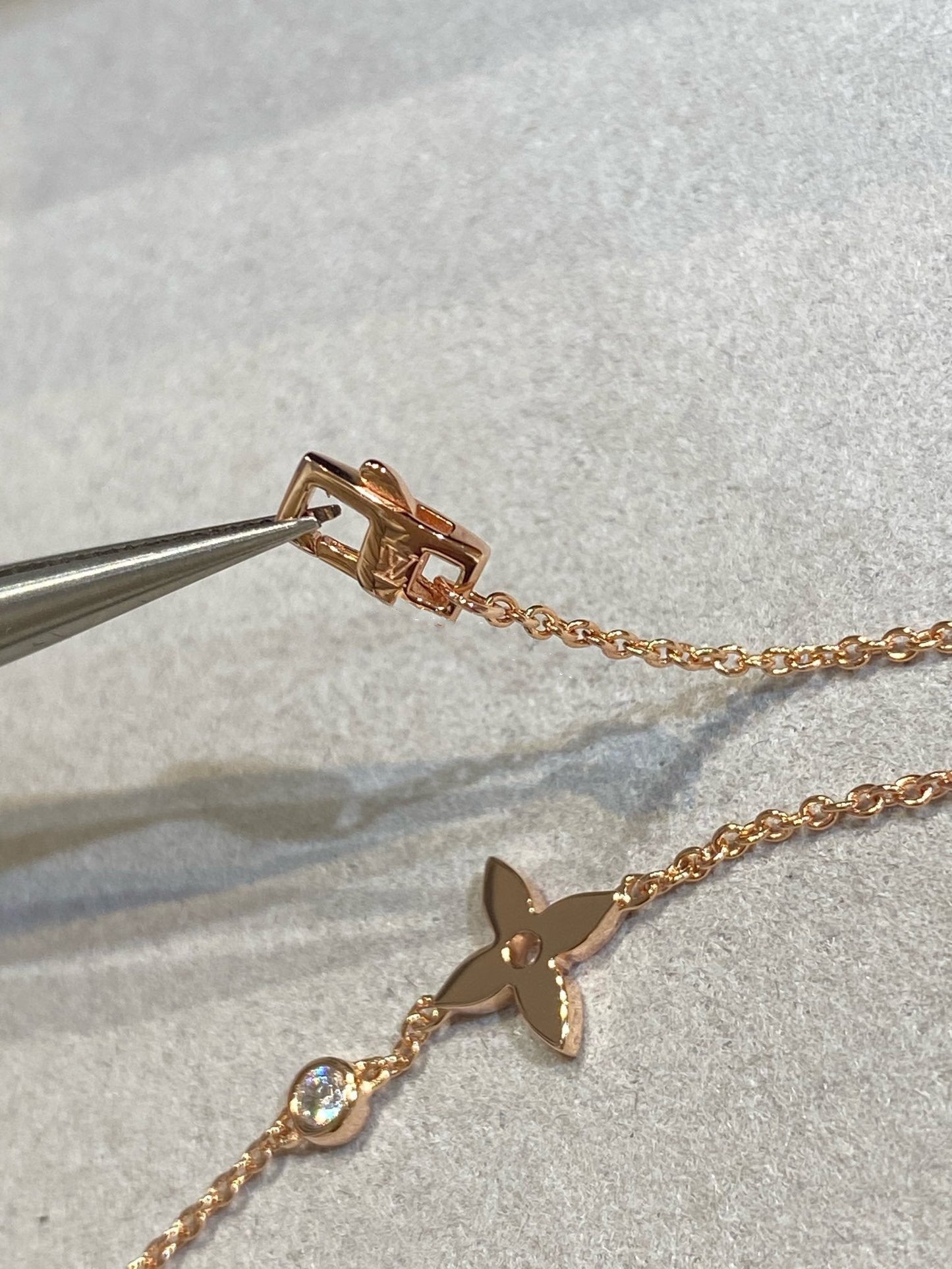 [Amore]STAR DIAMOND PINK GOLD BRACELET