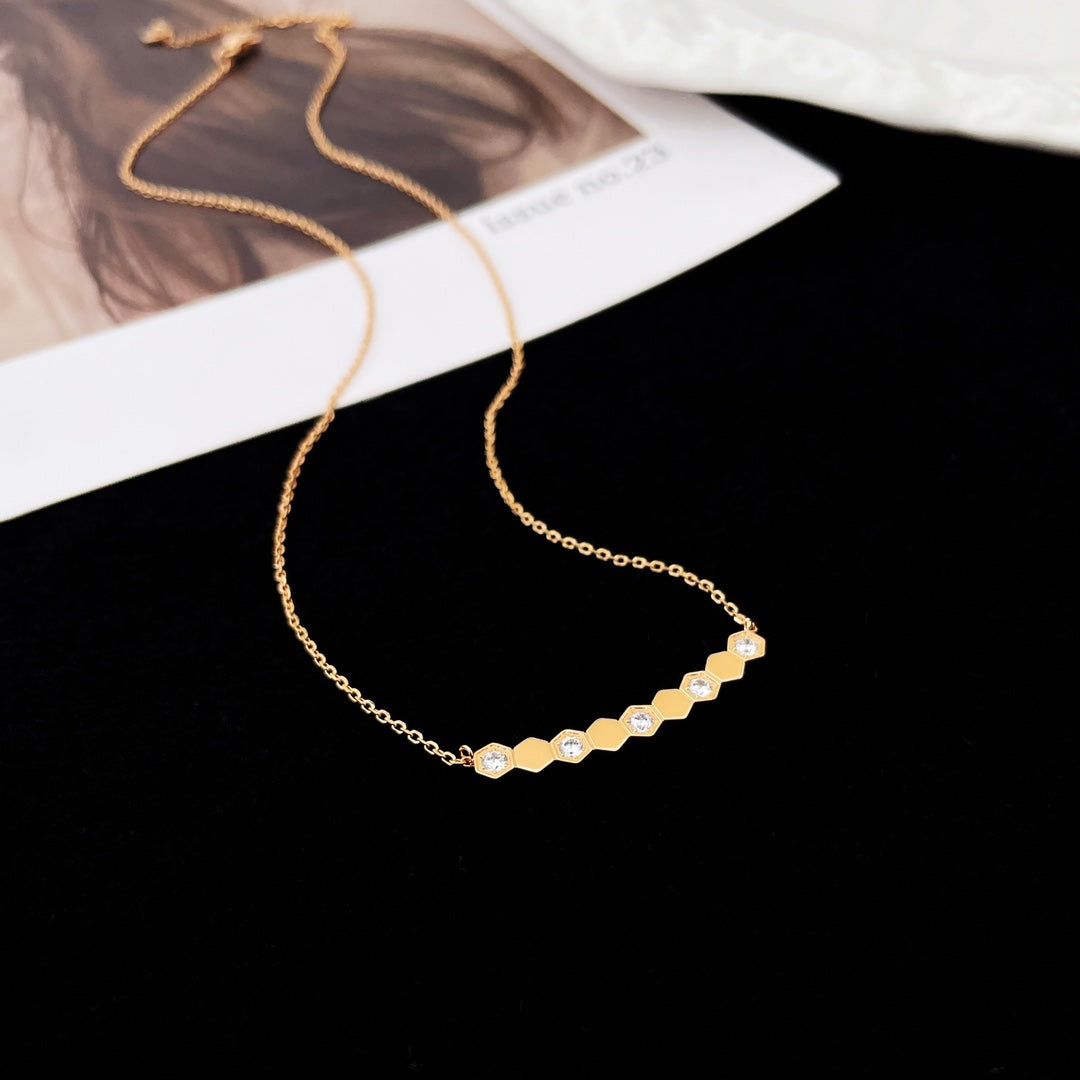 [Amore]BEE MY LOVE DIAMOND NECKLACE