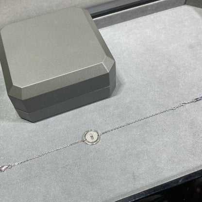 [Amore]LUCKY MOVE DIAMOND PAVED BRACELET