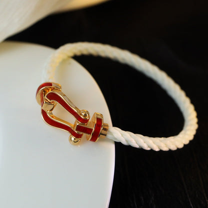 [Amore]FORCE 10 WHITE TEXTILE DIAMOND PAVED