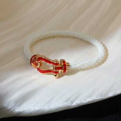 [Amore]FORCE 10 WHITE TEXTILE DIAMOND PAVED