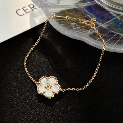 [Amore]LUCKY SPRING ROSE GOLD MOP BRACELET