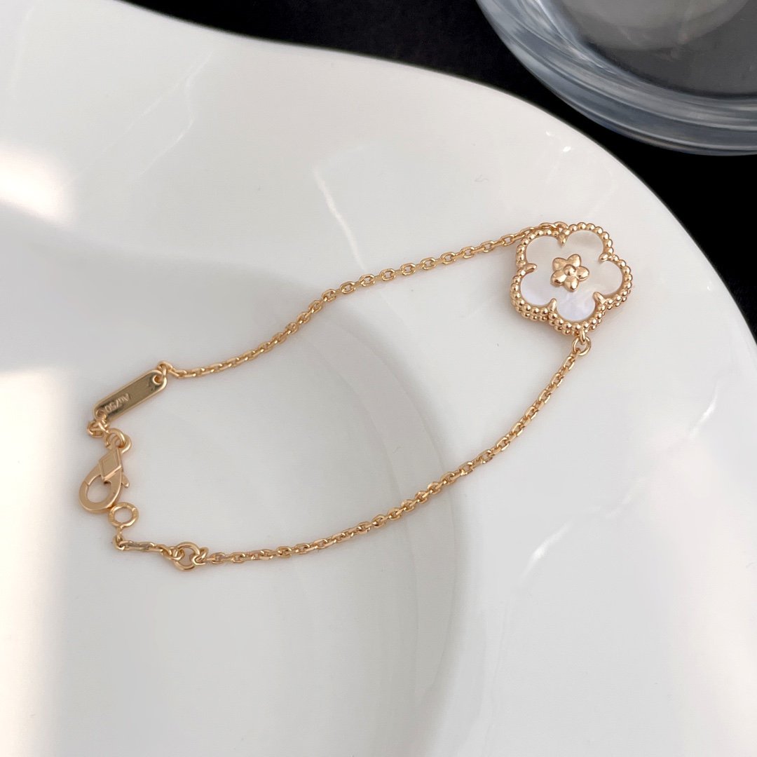 [Amore]LUCKY SPRING ROSE GOLD MOP BRACELET