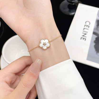 [Amore]LUCKY SPRING ROSE GOLD MOP BRACELET