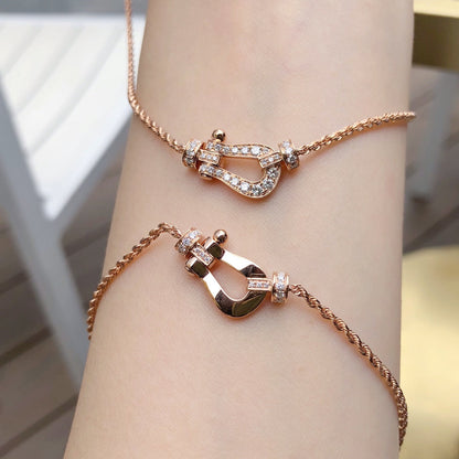 [Amore]FORCE 10 PINK GOLD DIAMOND NECKLACE