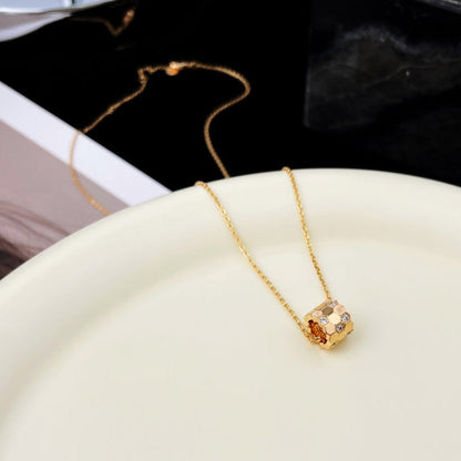 [Amore]BEE MINI PEDANT DIAMOND NECKLACE