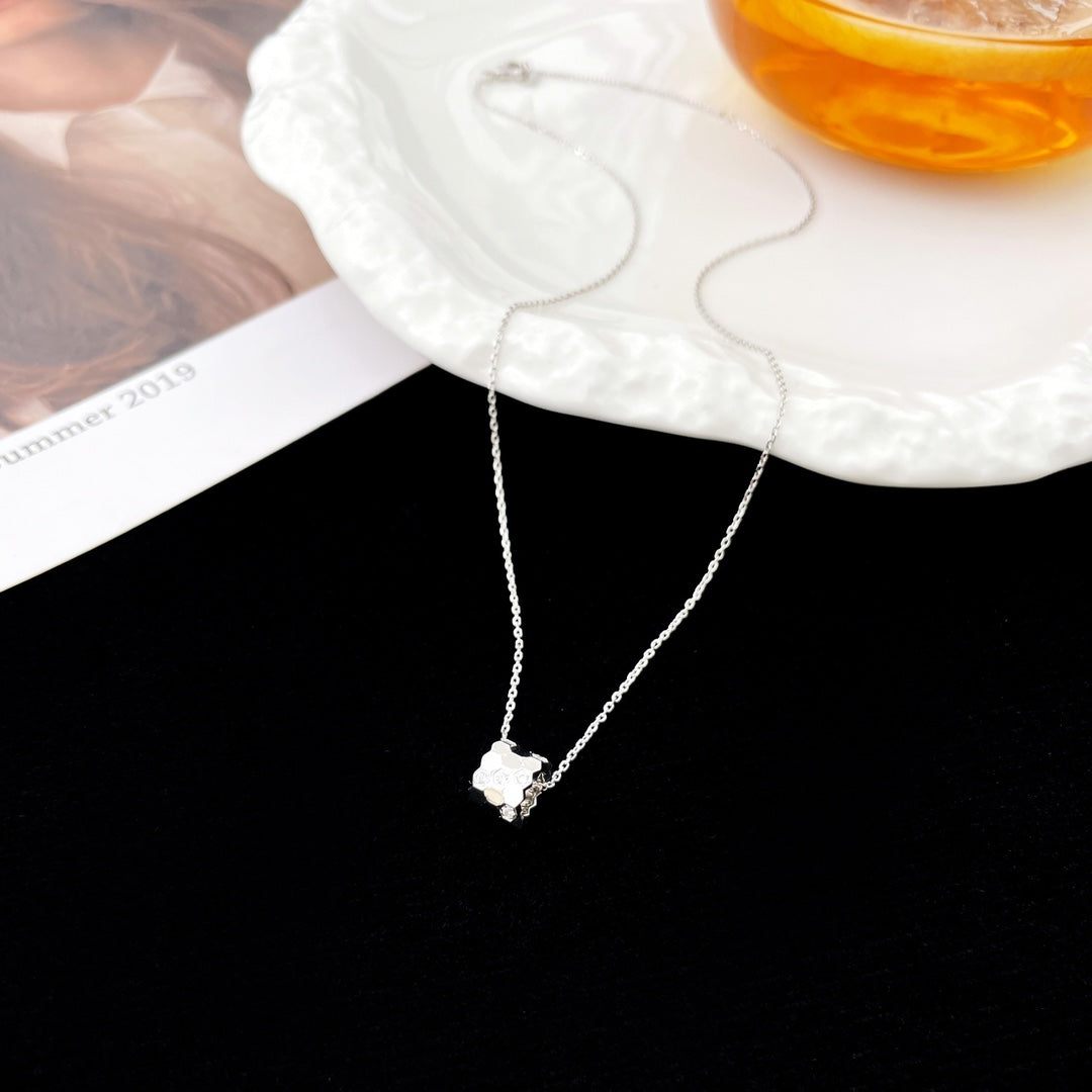 [Amore]BEE MINI PEDANT DIAMOND NECKLACE