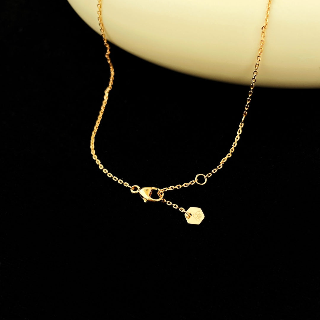 [Amore]BEE MINI PEDANT DIAMOND NECKLACE