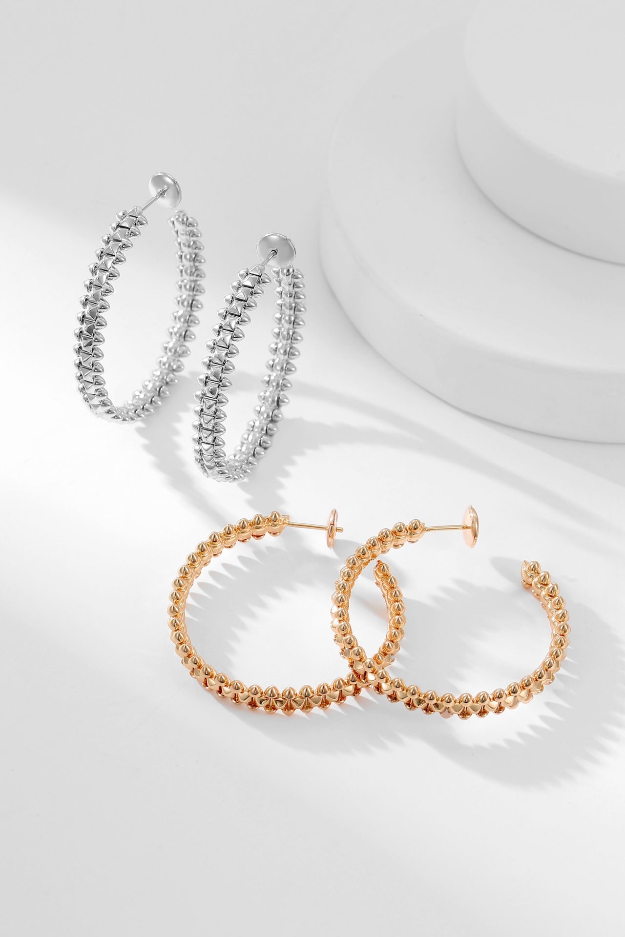 [Amore]CLASH HOOP EARRINGS