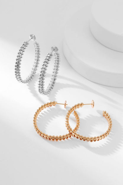 [Amore]CLASH HOOP EARRINGS