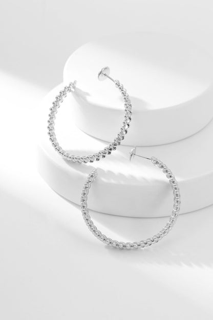 [Amore]CLASH HOOP EARRINGS