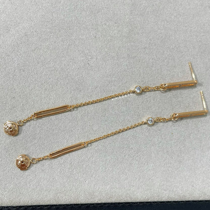 [Amore]CHAINE CHAOS DIAMOND DROP EARRINGS