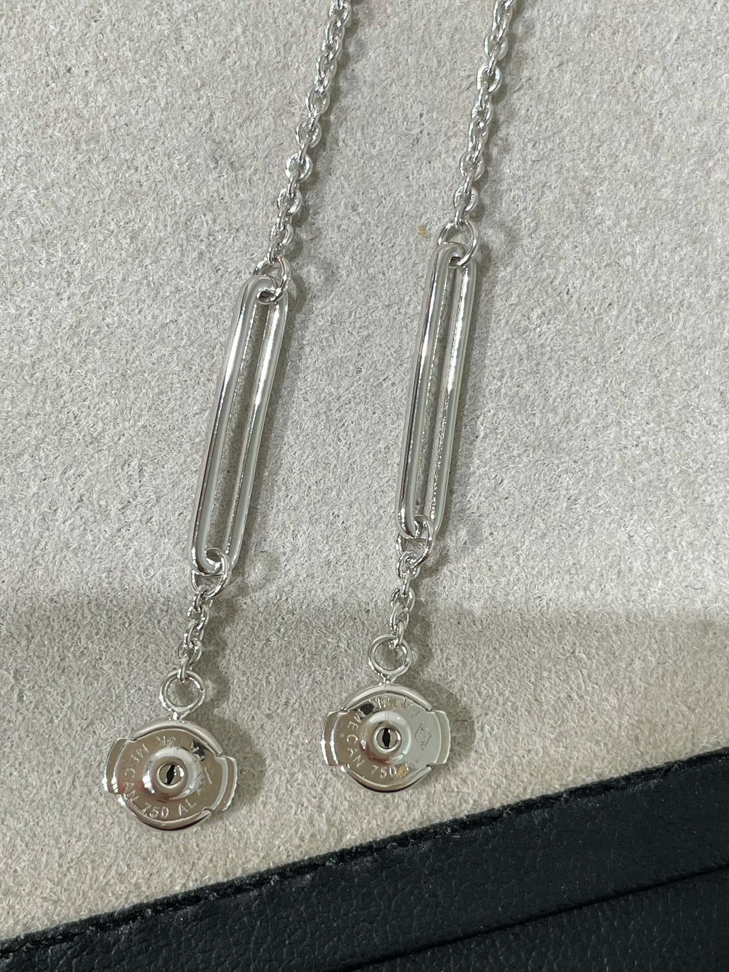 [Amore]CHAINE CHAOS DIAMOND DROP EARRINGS