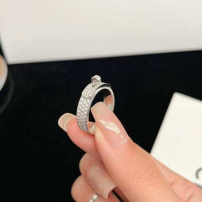 [Amore]KELLY SILVER DIAMOND RING