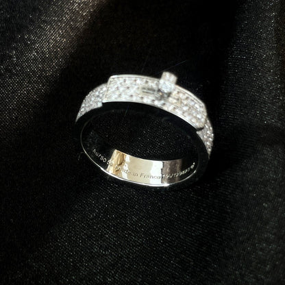 [Amore]KELLY SILVER DIAMOND RING