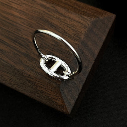 [Amore]RONDE SMALL SILVER DIAMOND RING