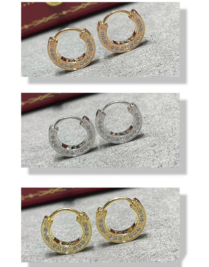 [Amore]LOVE DIAMOND EARRINGS