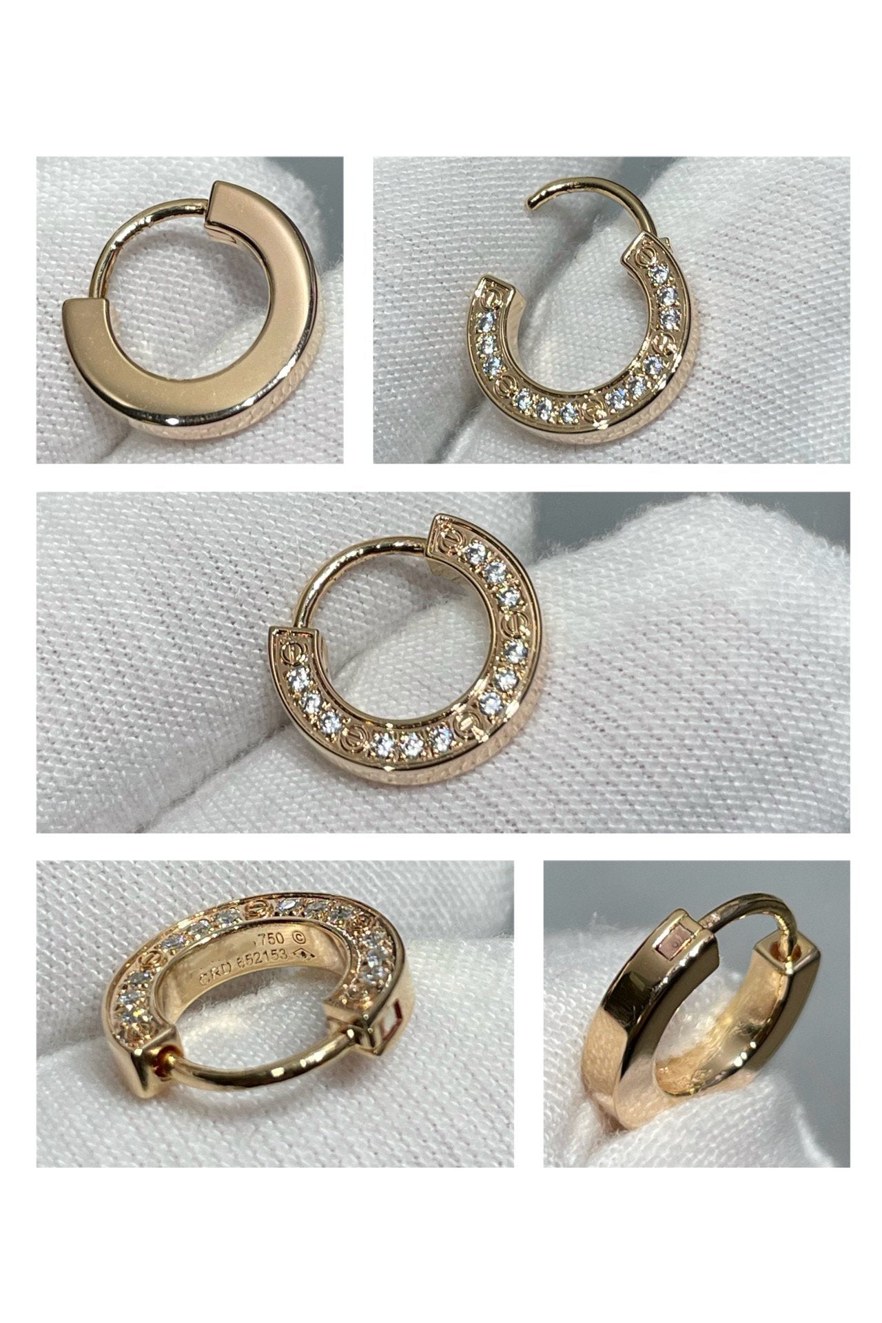 [Amore]LOVE DIAMOND EARRINGS
