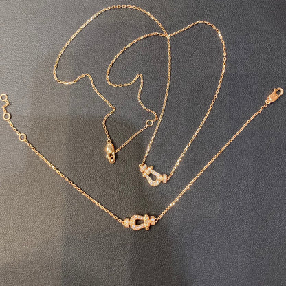 [Amore]FORCE 10 DIAMOND PINK GOLD NECKLACE MINI MODEL