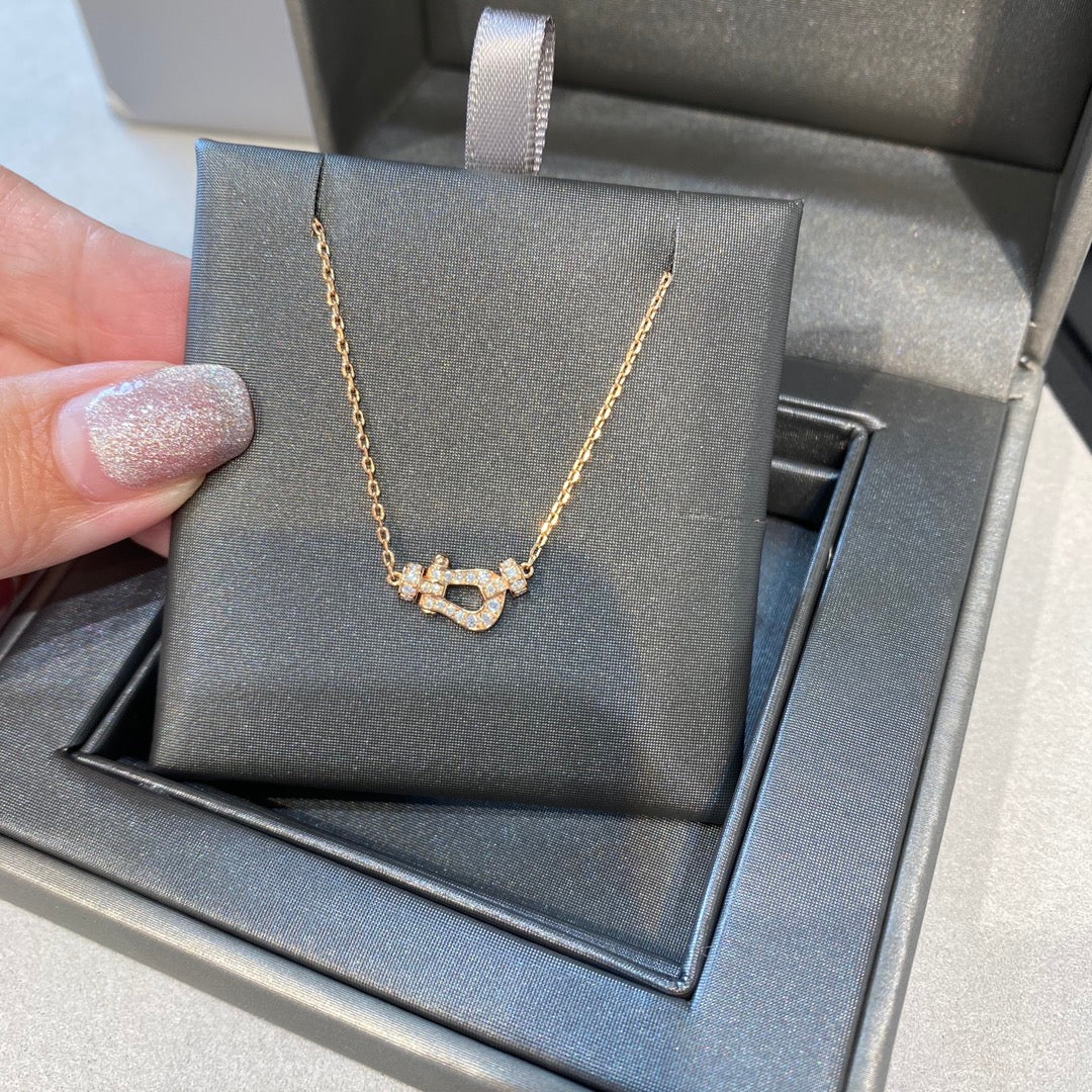 [Amore]FORCE 10 DIAMOND PINK GOLD NECKLACE MINI MODEL