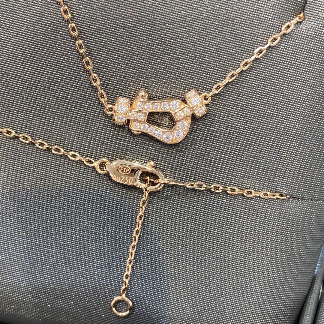 [Amore]FORCE 10 DIAMOND PINK GOLD NECKLACE MINI MODEL