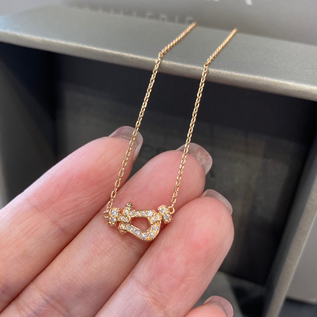 [Amore]FORCE 10 DIAMOND PINK GOLD NECKLACE MINI MODEL