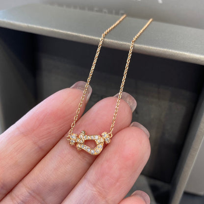 [Amore]FORCE 10 DIAMOND PINK GOLD NECKLACE MINI MODEL