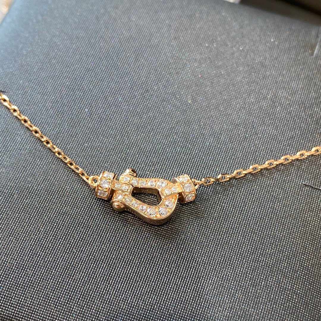 [Amore]FORCE 10 DIAMOND PINK GOLD NECKLACE MINI MODEL