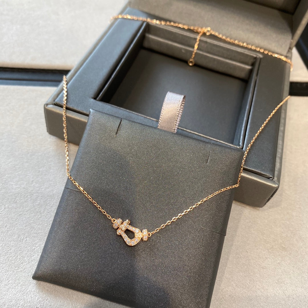 [Amore]FORCE 10 DIAMOND PINK GOLD NECKLACE MINI MODEL