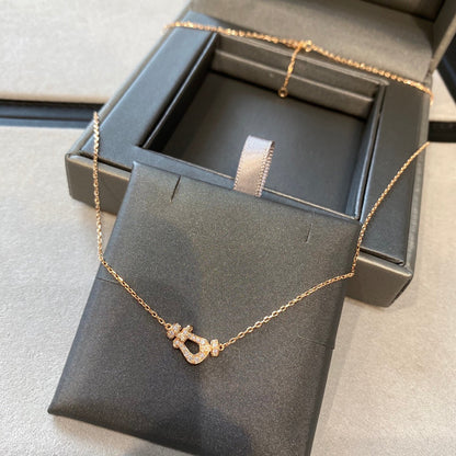 [Amore]FORCE 10 DIAMOND PINK GOLD NECKLACE MINI MODEL