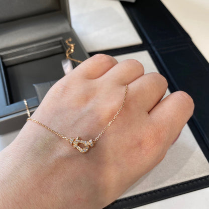 [Amore]FORCE 10 DIAMOND PINK GOLD NECKLACE MINI MODEL