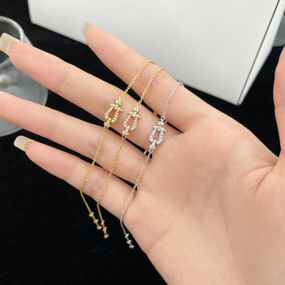 [Amore]FORCE 10 FULL DIAMOND BUCKLE CHAIN LINK MINI MODEL