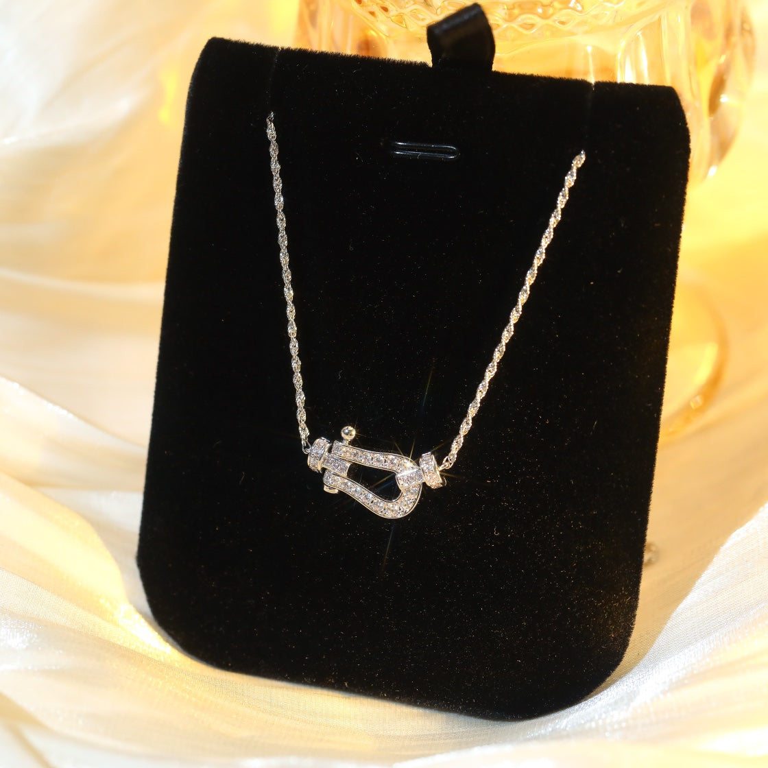 [Amore]FORCE 10 DIAMOND SILVER NECKLACE MINI MODEL