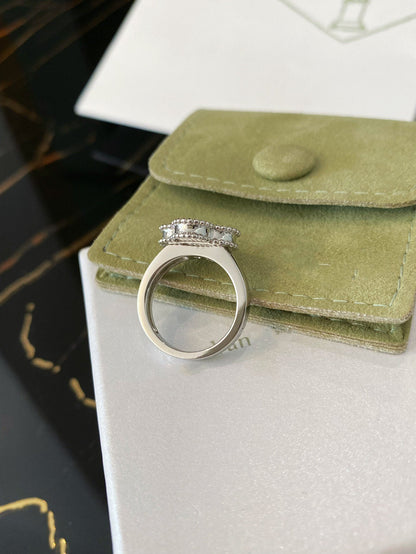 [Amore]CLOVER SILVER RING