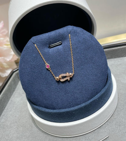 [Amore]FORCE 10 DIAMOND CHAIN LINK PINK GOLD BRACELET
