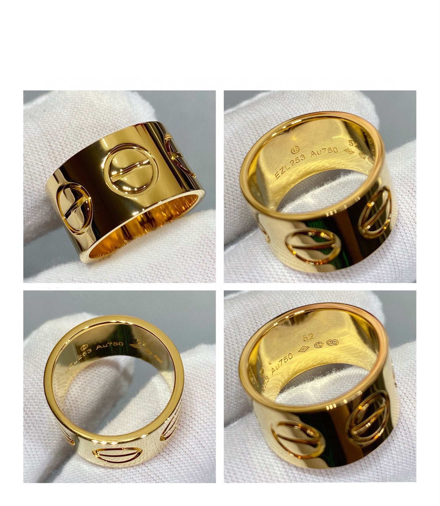 [Amore]LOVE 11MM LARGE RING