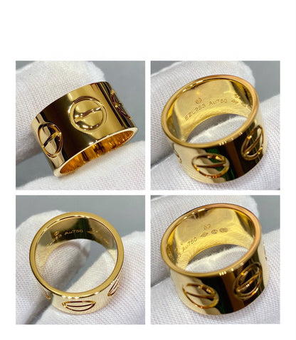 [Amore]LOVE 11MM LARGE RING