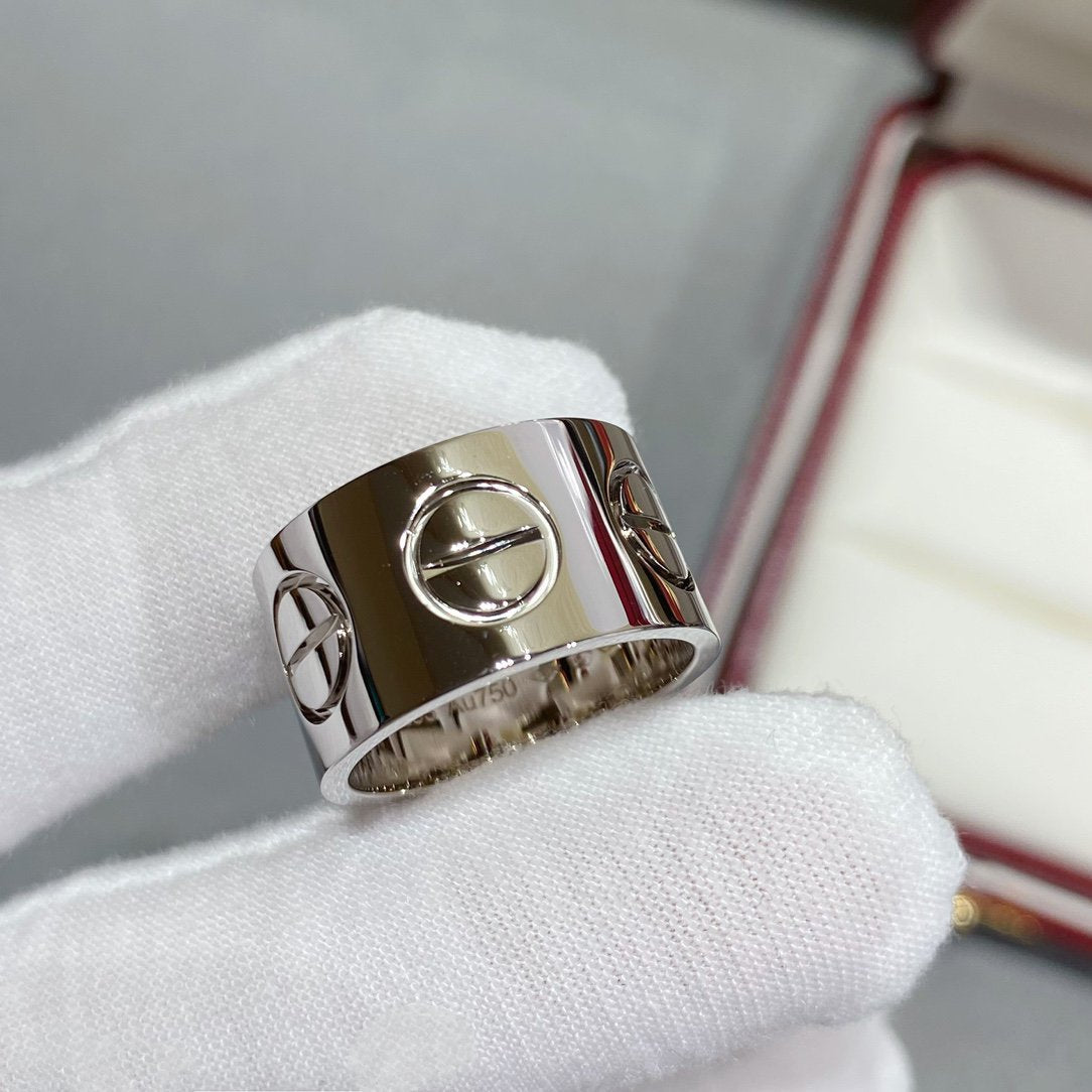 [Amore]LOVE 11MM LARGE RING
