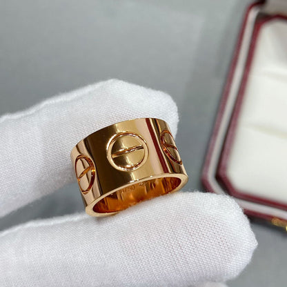 [Amore]LOVE 11MM LARGE RING