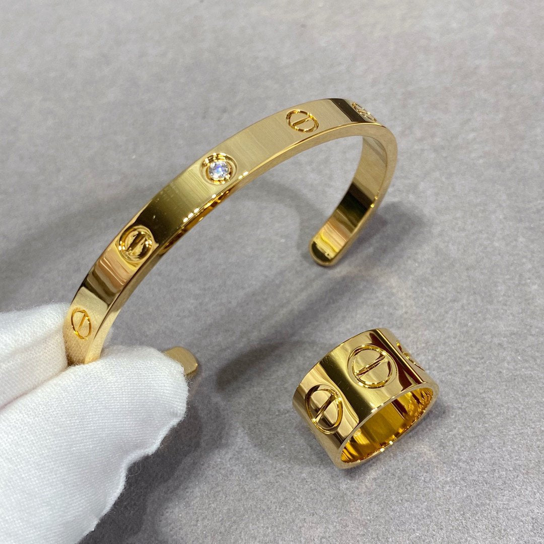 [Amore]LOVE 11MM LARGE RING