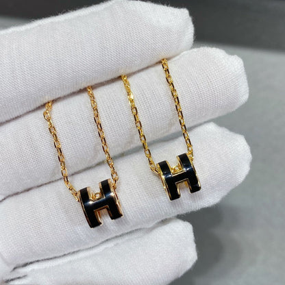 [Amore]MINI POP H NECKLACE