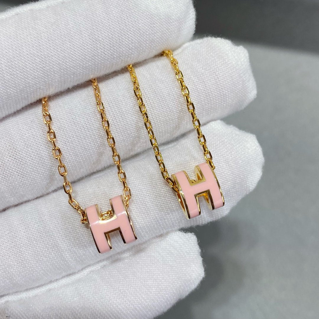 [Amore]MINI POP H NECKLACE
