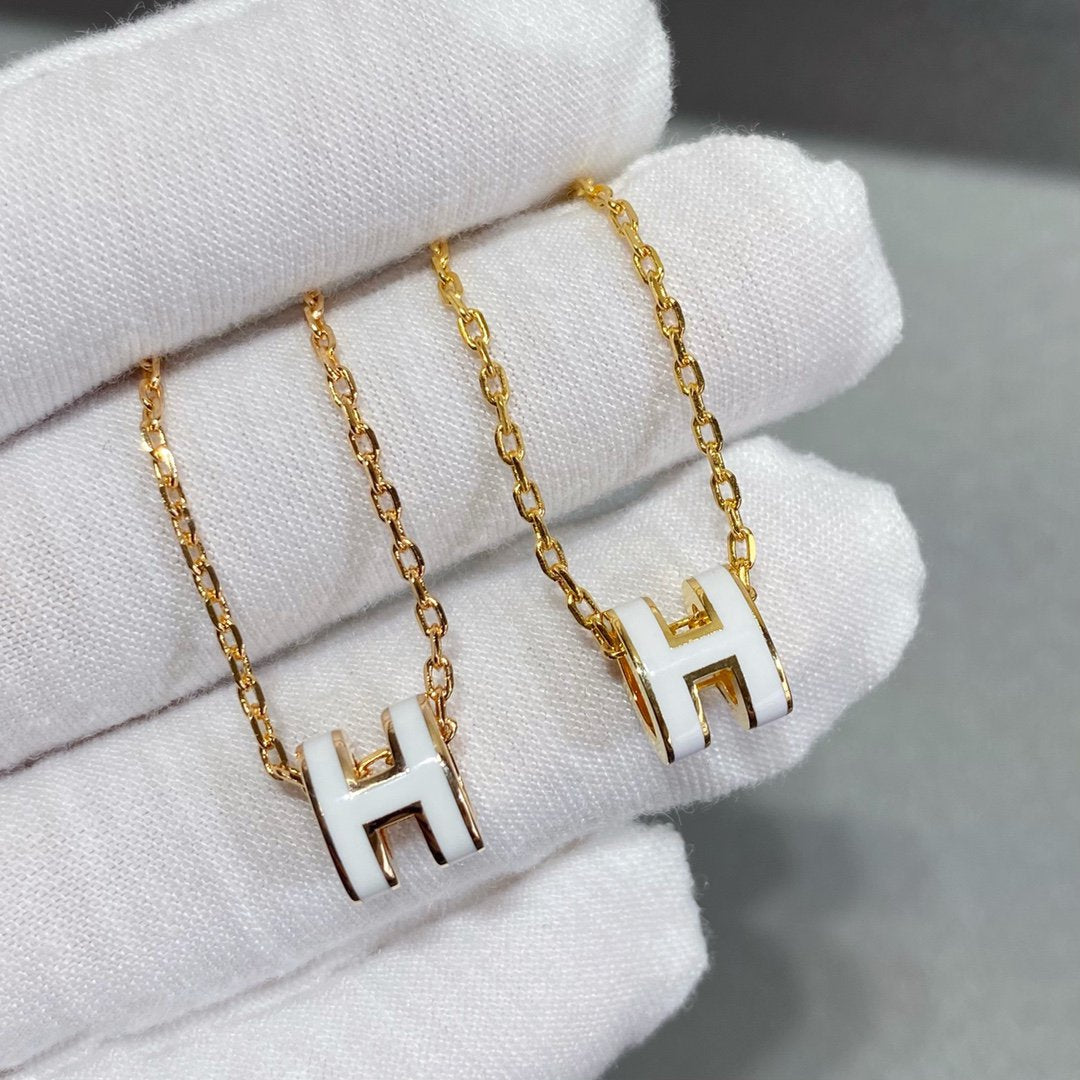 [Amore]MINI POP H NECKLACE