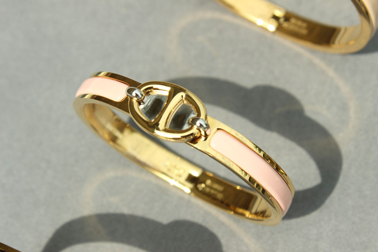 [Amore]CLIC CHAINE GOLD BRACELET